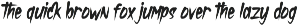 Dughon | Halloween Brush Font preview