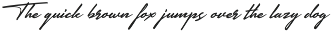 Active Handwritten Signature Font font preview