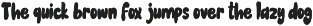 Jomplang - Display Font preview