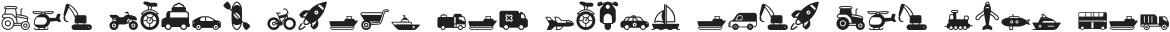 Transport Alphabet Dingbat otf (400)