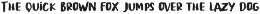 Tropical Asian - Organic Brush Font font preview