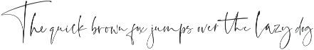 Santorini // Luxury Signature Font preview
