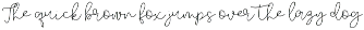 Golden font preview
