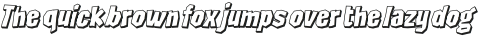SALTY SOMBRERO Oblique 3D Wonky otf (400)