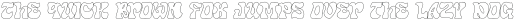 Workman Outline otf (400)