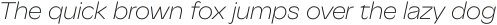 Heveria Thin Italic otf (100)