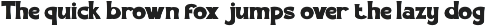 Sand Slack - Thumbnail Font font preview