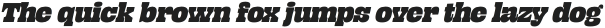 Lapoya Text Bold Slant otf (700)