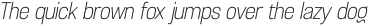 Sugih Extra Light Narrow Slanted otf (200)
