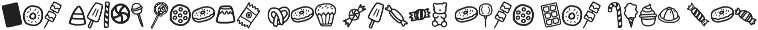 Kandy Yum Font font preview