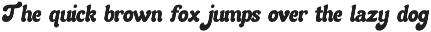 Rocky City - Retro Chunky Typeface font preview
