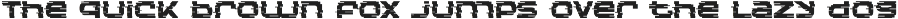 Vorcas Glitch Font preview