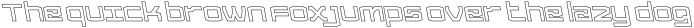 Froxa Bold Outline Reslant otf (700)
