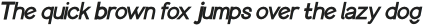 Weightbar Black Italic otf (900)