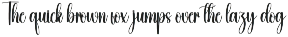 Sometimes | Script Font preview