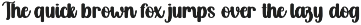 Rainy Day | Script Font preview