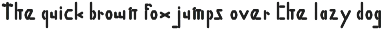 Bleep 01 TM – Experimental Cozy Type font preview