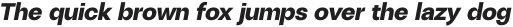 ZT Talk ExtraBold Expanded Italic otf (700)