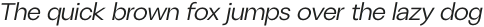 ZT Talk Expanded Italic otf (400)