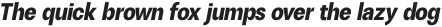 ZT Talk ExtraBold Italic otf (700)