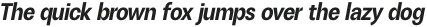 ZT Talk Bold Italic otf (700)