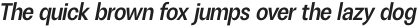 ZT Talk SemiBold Italic otf (600)