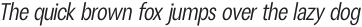 ZT Talk Semi Condensed Italic otf (400)