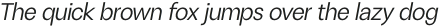 ZT Talk Semi Expanded Italic otf (400)