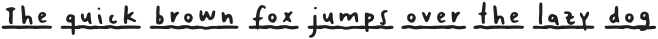 CuteLittleFontBoldUnderline-R otf (700)