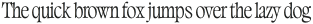 Classical Condensed otf (400)