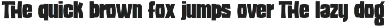 OVER THINKING font preview