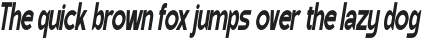 Coast Park Condensed Slant Ultra-condensed otf (900) Sample