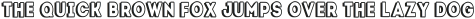 Bold Outline Regular otf (700)