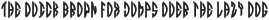CLN-4LetterMono Regular otf (400) Sample