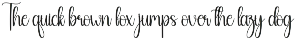 Sunday | Script Font preview