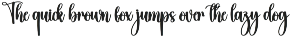 Mountain Vacation | Script Font preview