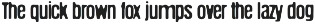 KNOCKOUT font preview