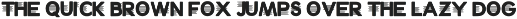 Fastron font preview
