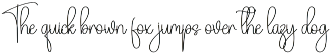 Rainyday | Script Font preview