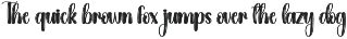 Analytic | Script Font preview
