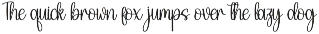 Sunflower | Script Font preview