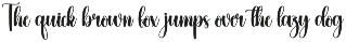Monday | Script Font preview