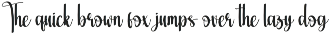 Star | Script Font preview