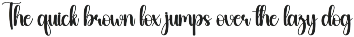 Emotional | Script Font preview