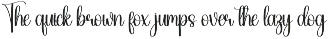 Mountain | Script Font preview