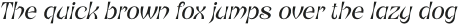 CS Gladys Italic otf (400)
