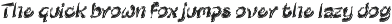Qebox Chrome - 3D SVG Font font preview