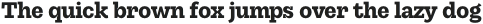 Gintona Slab Bold otf (700)