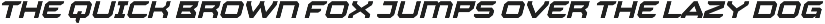 BLARE - Racing Car Modern Font preview