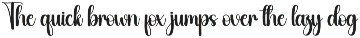 Mountain | Script Font preview
